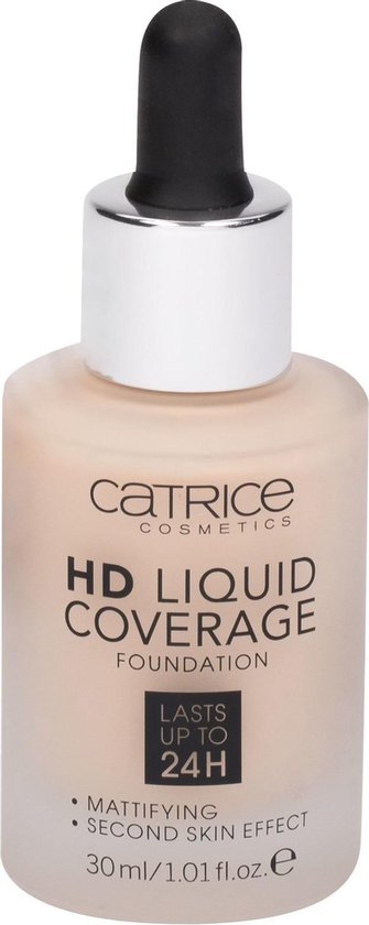 335x840-120 Catrice - HD Liquid Coverage Foundation 24H Mattifying Face Primer 010 Light Beige 30Ml - Image 1