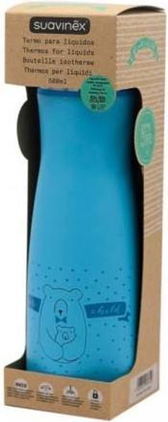 335x840-44 Suavinex Termo Infantil Para Laquidos Azul 500ml - Image 1