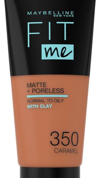 Maybelline Fit Me! Foundation Matte + Poreless 350 Caramel 30 Ml