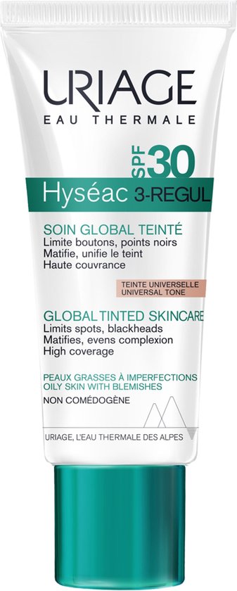 337x840-14 Uriage Hyséac 3-regul getinte verzorging spf30 - Image 1
