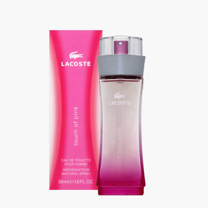 3386460149457 Lacoste Touch Of Pink Eau De Toilette Spray 50ml - Image 1