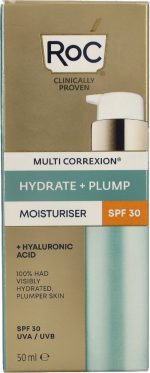 Hydrate + Plump Moisturizing Cream With Hyaluronic Acid Spf30 By Roc 50 Ml - Image 4