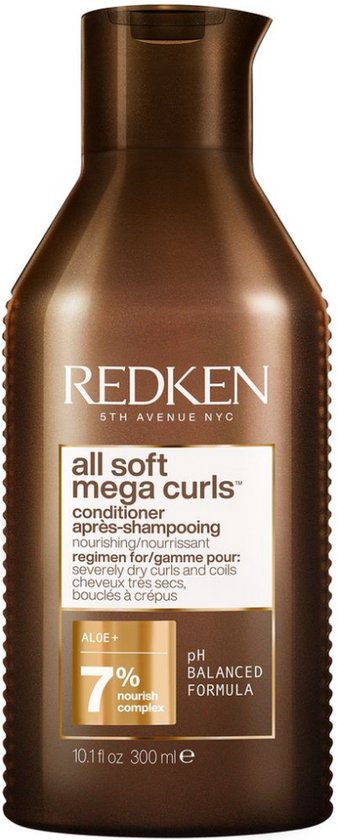 338x840-35 Redken All Soft Mega Curls Conditioner – Voor krullend & pluizend haar – 300 ml - Image 1