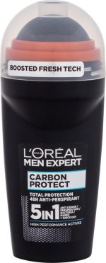 L'Oréal Paris Men Expert Carbon Protect 48 Hour Roll-On 50ml - Image 2