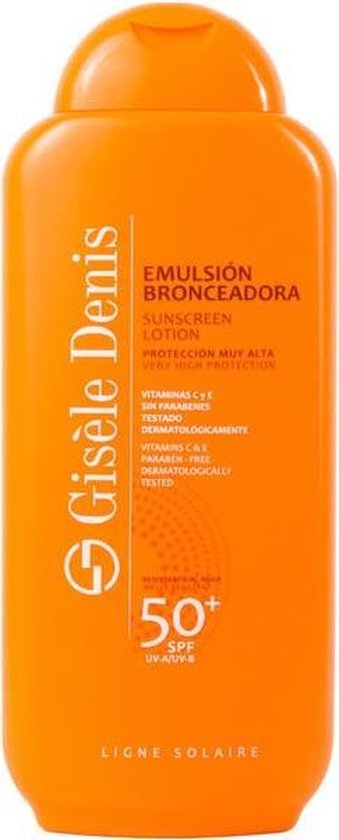 339x840-49 Zonnebrandcrème Emulsión Bronceadora Gisèle Denis Spf 50+ (400 ml) - Image 1
