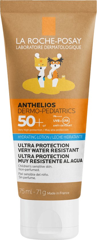 339x840-59 La Roche-Posay Anthelios Kind Wetskin gel zonnebrand SPF50+ Eco-tube 200ml ook geschikt op natte huid - Image 1