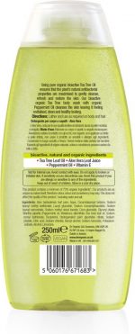 Dr. Organic Tea Tree Body Wash 250 ml - Image 2