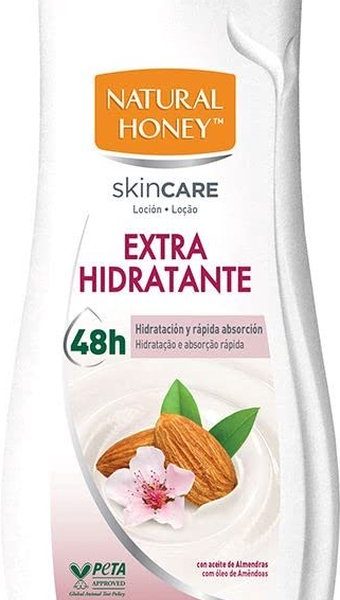 Natural Honey Sweet Almond Oil Extra Moisturizing Lotion 330 Ml