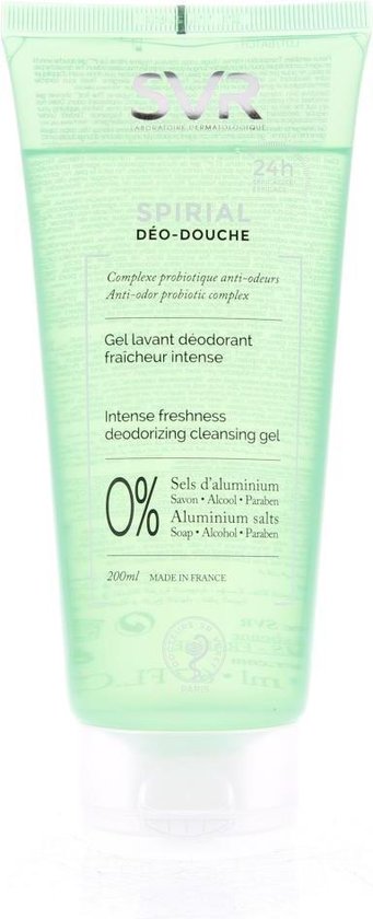 341x840-229 SVR Spirial Déo-Douche Intense Freshness 200 ml - Image 1