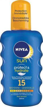 Nivea Sun Protect And Moisture Spray Spf15 200ml