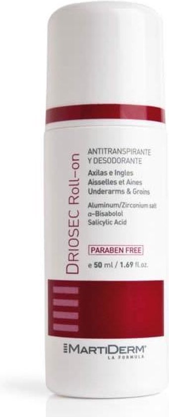 341x840-33 Martiderm Driosec Intensive Antiperspirant Deodorant In Rollon 50ml - Image 1