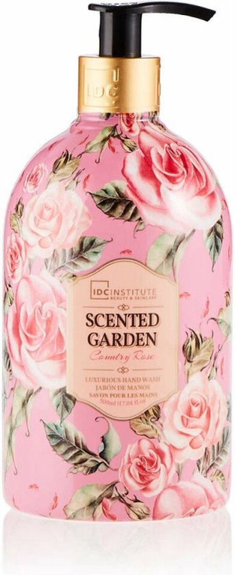 343x840-39 Handzeep IDC Institute Scented Garden Roze bloemen (500 ml) - Image 1
