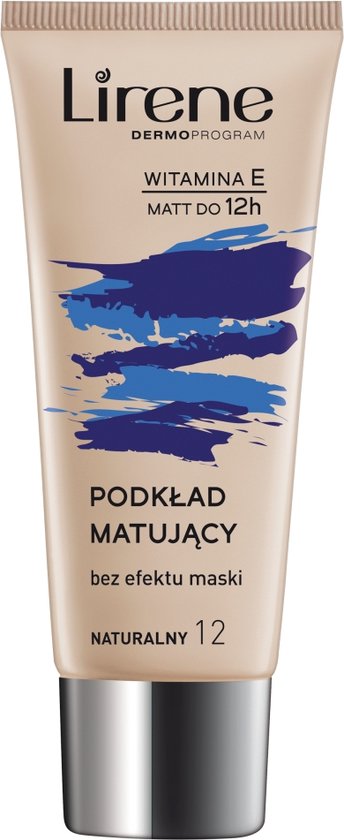 344x840-97 LIRENE Nature Matte fluid matujący do twarzy 12 Naturalny 30ml - Image 1