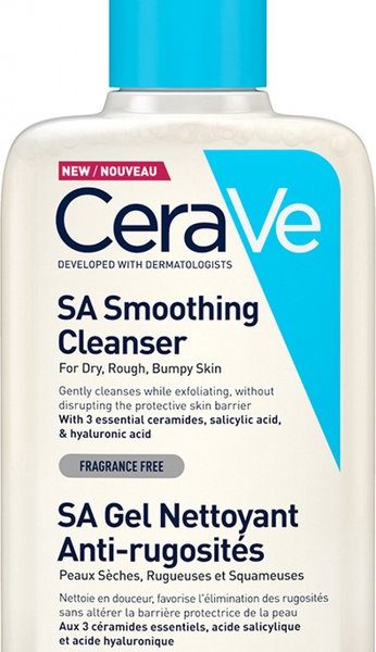 CeraVe SA Anti-Ruwe Huid Reiniger - voor een Droge tot Ruwe Huid - met Salicylzuur - 236ml