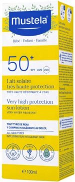 Zonnemelk voor kinderen Mustela SPF 50+ (100 ml) - Image 3