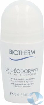 Biotherm Deodorant Body Lait Corporel Le DA c odorant Roll on Anti Perspirant - Image 2