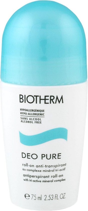 350x840-54 Biotherm Pure Anti-transpirant Roll-on Deodorant - Deodorant - 75 ml - Image 1