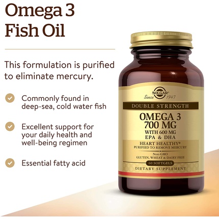 Solgar Omega 3 Double Strength Softgels   Pack Of 60