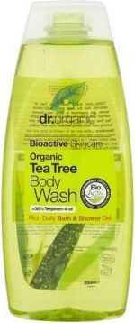 Dr. Organic Tea Tree Body Wash 250 ml - Image 3