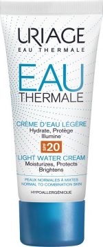 Uriage Eau Thermale Light Water Cream Spf20 40ml