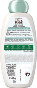 Garnier Ultra Gentle Oatmeal Kids Shampoo + Conditioner By L'oreal 400 Ml - Image 3