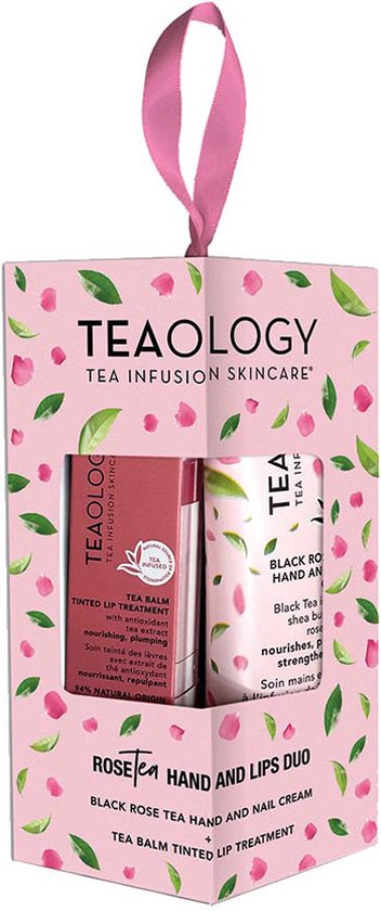 352x840-87 TEAOLOGY - Hand & Lips Rose Tea Giftset - 2 st - geschenkset - Image 1