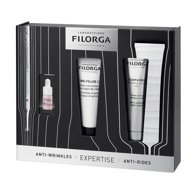 3540550015644_1 Filorga Time Filler Cream 30ml + Sleep Pellet 40ml Set 3 Pieces - Image 1