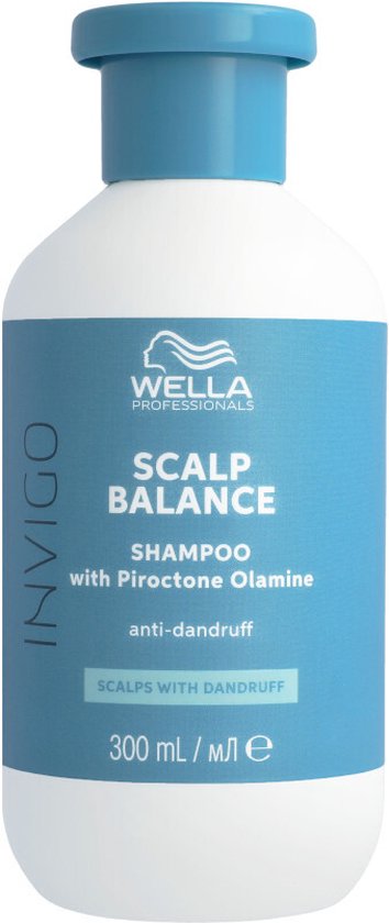 354x840-169 Wella Professionals Invigo Scalp Balance Anti-Roos Shampoo 300 ml - Anti-roos vrouwen - Voor Alle haartypes - Image 1