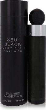 Perry Ellis 360 Black Eau De Toilette Spray 100 ml for Men - Image 4