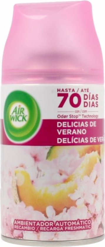 357x840-63 Air Freshener Refills Freshmatic Duplo Delicias de Verano Air Wick (1 uds) - Image 1