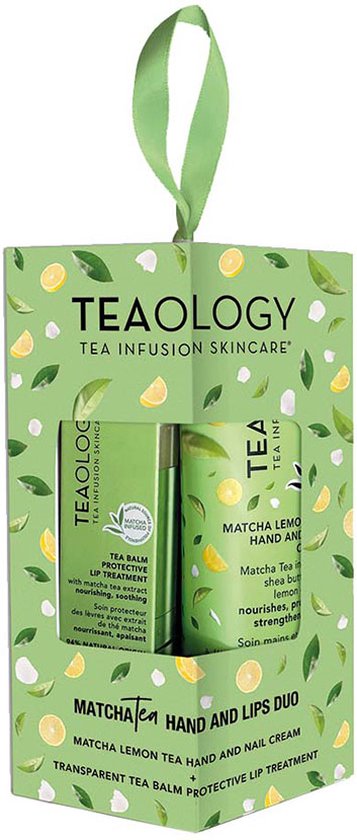 357x840-67 TEAOLOGY - Hand & Lips Matcha Tea Giftset - 2 st - geschenkset - Image 1