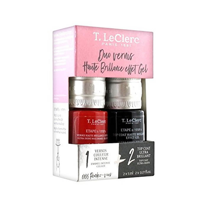 3595890232404 T.Leclerc Haute Brillance Effet Gel Set 2 Pieces - Image 1