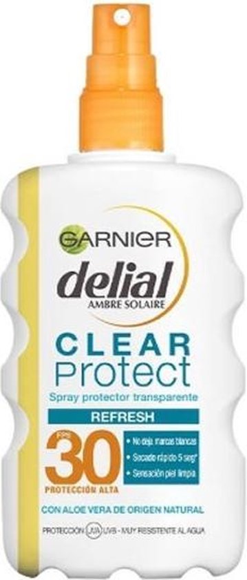 359x840-39 Garnier Clear Protect Delial SPF30 - Zonnebrandspray - 200 ml - Image 1