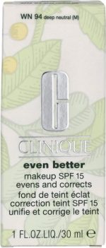 Clinique Even Better Foundation - WN94 Deep Neutral - Met SPF 15 - Image 3