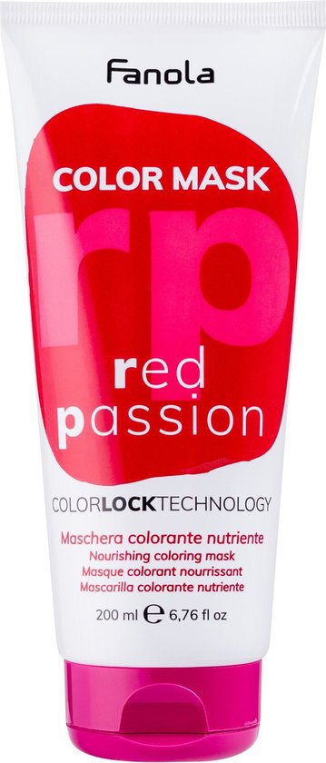 359x840-75 Fanola Masker Color Mask Red Passion - Image 1