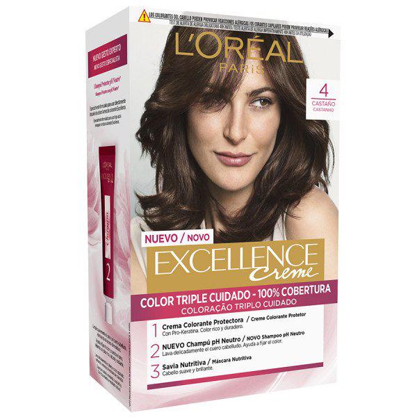3600523942312 L'oreal Professionnel Excellence Creme Tinte 7,11-Rubio Ceniza Intenso 192ml - Image 1
