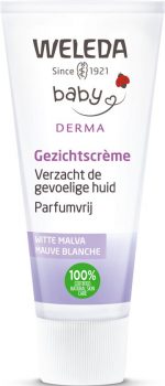 WELEDA - Sensitive Gezichtscrème - Baby & Kind - 50ml - Witte Malva - 100% natuurlijk
