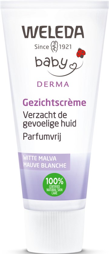 360x840-24 WELEDA - Sensitive Gezichtscrème - Baby & Kind - 50ml - Witte Malva - 100% natuurlijk - Image 1