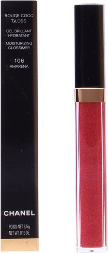 360x840-252 Chanel Rouge Coco Gloss Illuminating Top Coat 774 Excitation Chanel Rouge Coco Gloss Moisturizing Glossimer 106 Amarena 5 5 G - Image 1