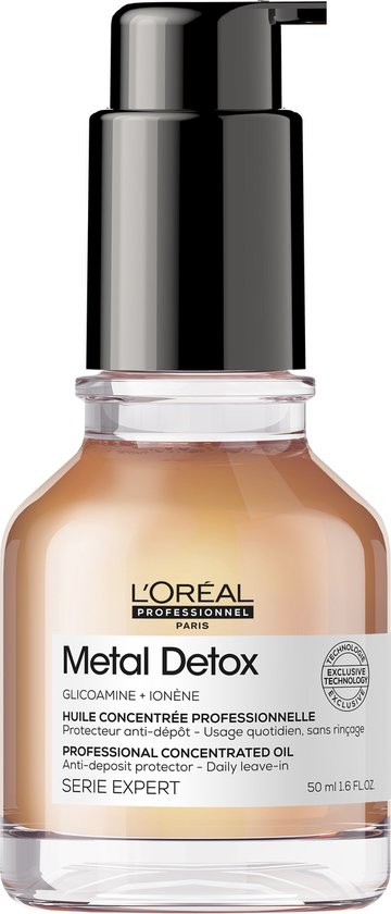 360x840-51 L'Oréal Professionnel Metal Detox Olie - Beschermende olie voor zacht en glanzend haar – Serie Expert – 50 ml - Image 1