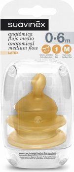 Flessentepel Suavinex 0-6 Maanden 2 Stuks (2 Stuks)