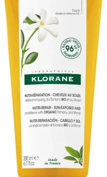 Klorane rijke herstellende haarbalsem - Aan zonlicht blootgesteld haar - Met BIO tamanu en monoï