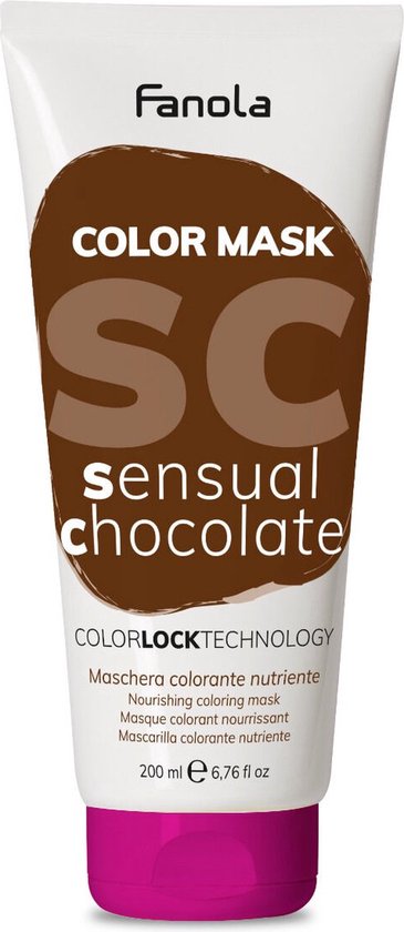 365x840-104 Fanola Masker Color Mask Senual Chocolate - Image 1