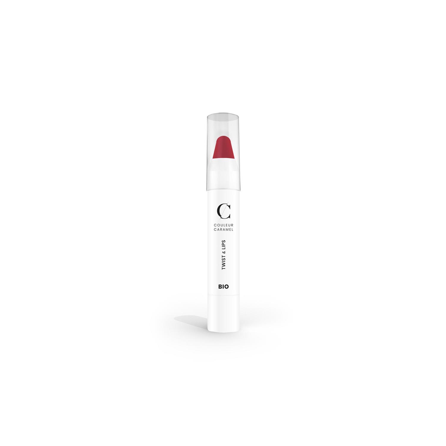 3662189602184 Couleur Caramel Twist y Lips Barra De Labios 404 Rosy Red 1un - Image 1