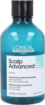 L'Oréal Professionnel Scalp Advanced Anti-Oiliness Dermo-purifier shampoo 300ml - Normale shampoo vrouwen - Voor Alle haartypes - Image 3