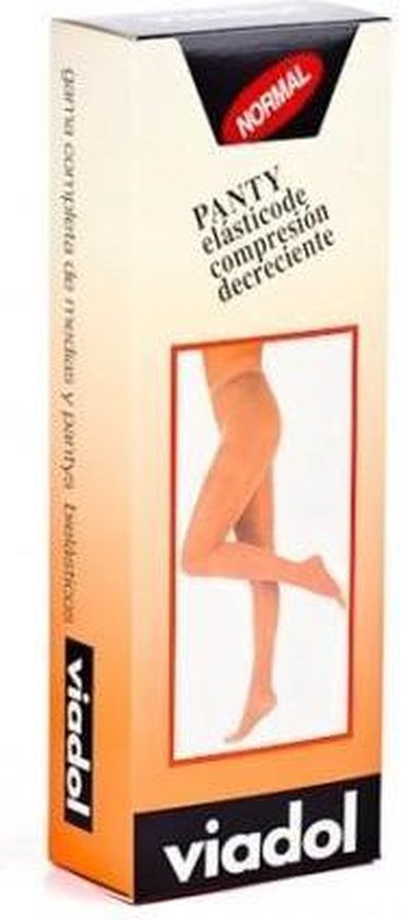 367x840-13 Viadol Medias Panty Compresia3n Normal T-reina Color Beige Prim - Image 1