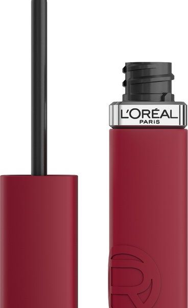 L'Oréal Paris Infaillible Matte Resistance lippenstift – Langhoudende Vloeibare Lipstick met een matte finish Verrijkt met Hyaluronzuur - 500 Wine Not? - 5ml