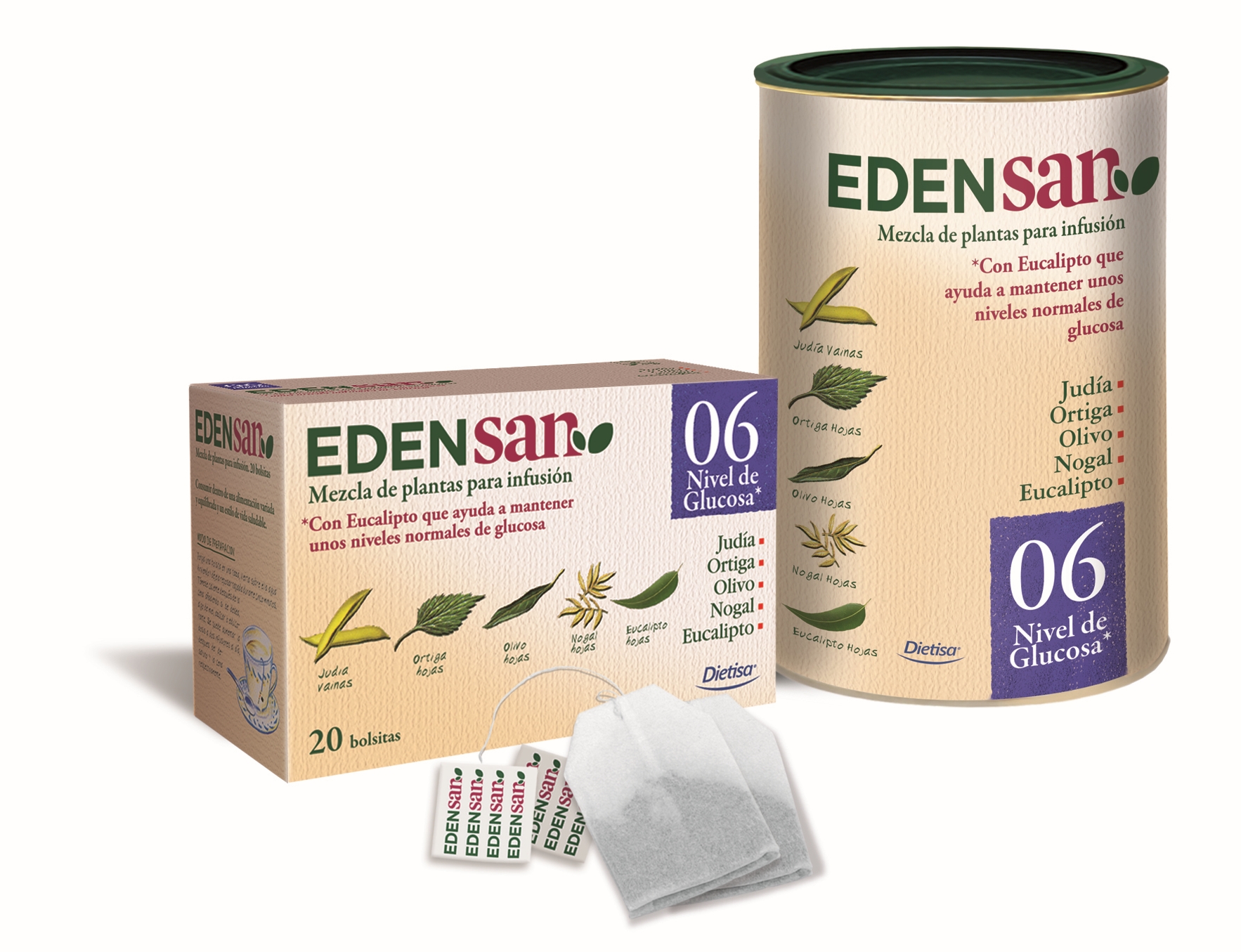 369872_30ca4f6a87fddd56b19d19a28f1ba78f Dietisa Edensan 06 Niveles De Glucosa 20 Filtros - Image 1