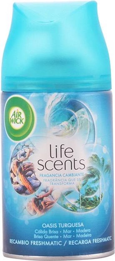 369x840-46 Air Wick Freshmatic Oasis Turquase 250ml - Image 1