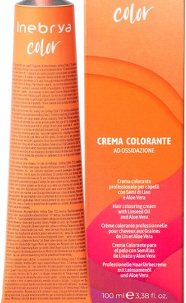 Permanent Dye Inebrya Nº 6/5 Dark Blonde Mahogany 100 ml